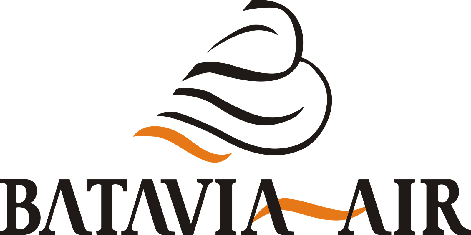 Yükle Logo Maskapai Penerbanganlogo Batavia Air Clipart (1600x798), Png Download