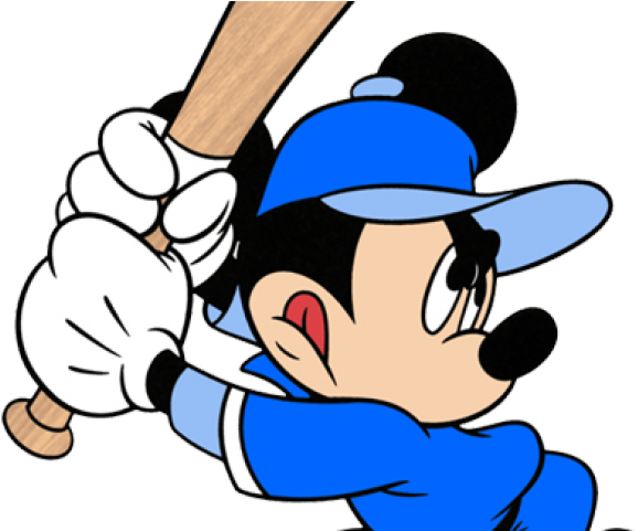 Baseball Clipart Minnie Mouse - Png Download (640x480), Png Download