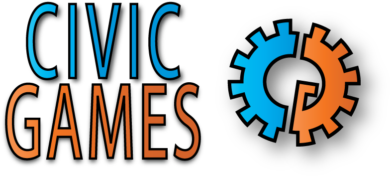 Civic Games Logo Clipart (900x414), Png Download