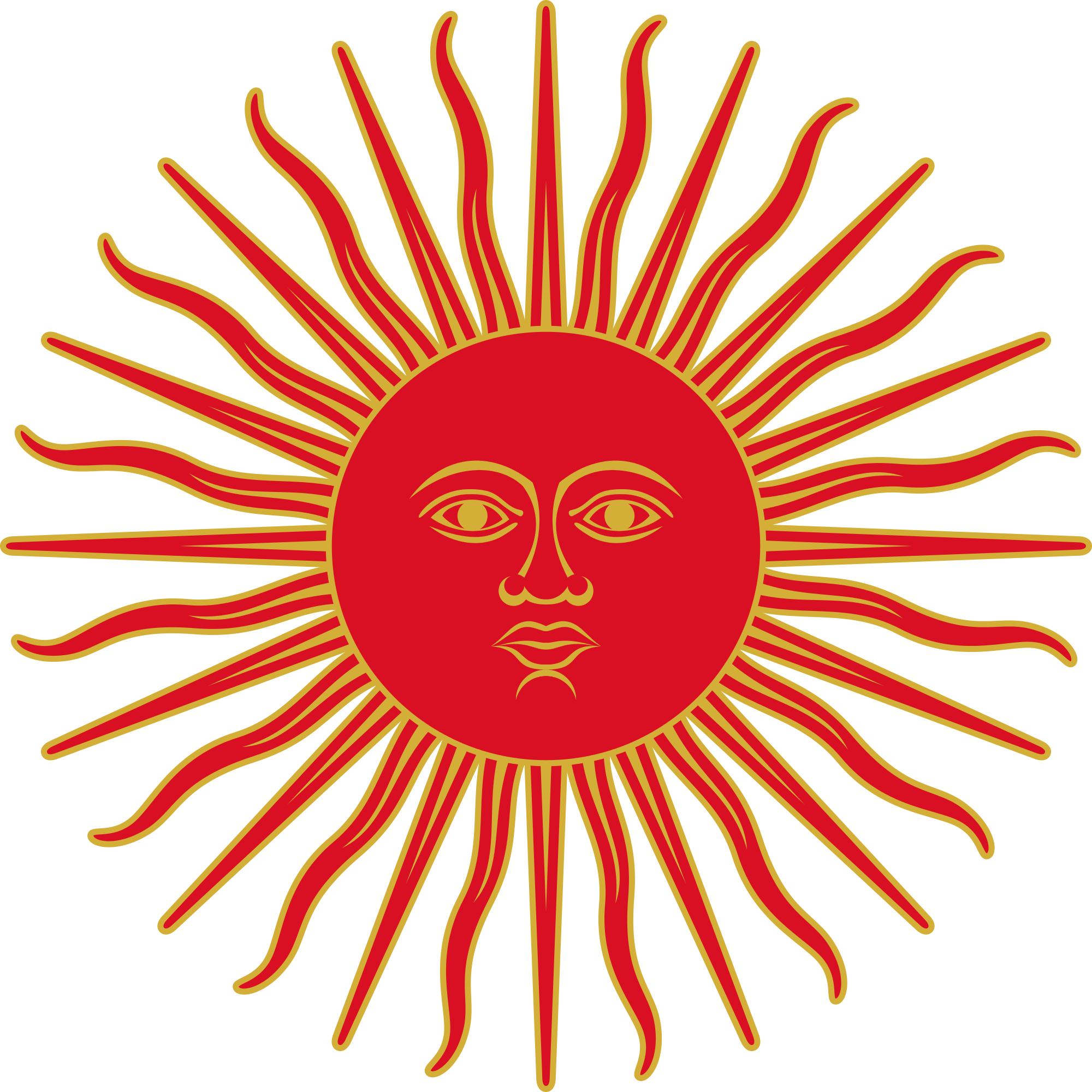 Sun Of May Clipart (2000x2000), Png Download