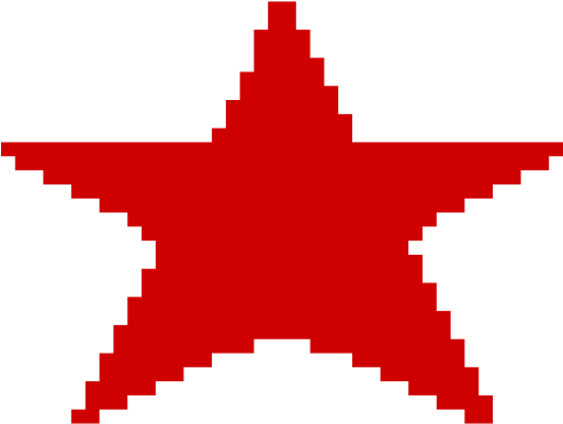 Red White Blue Stars Clip Art - Png Download (640x525), Png Download