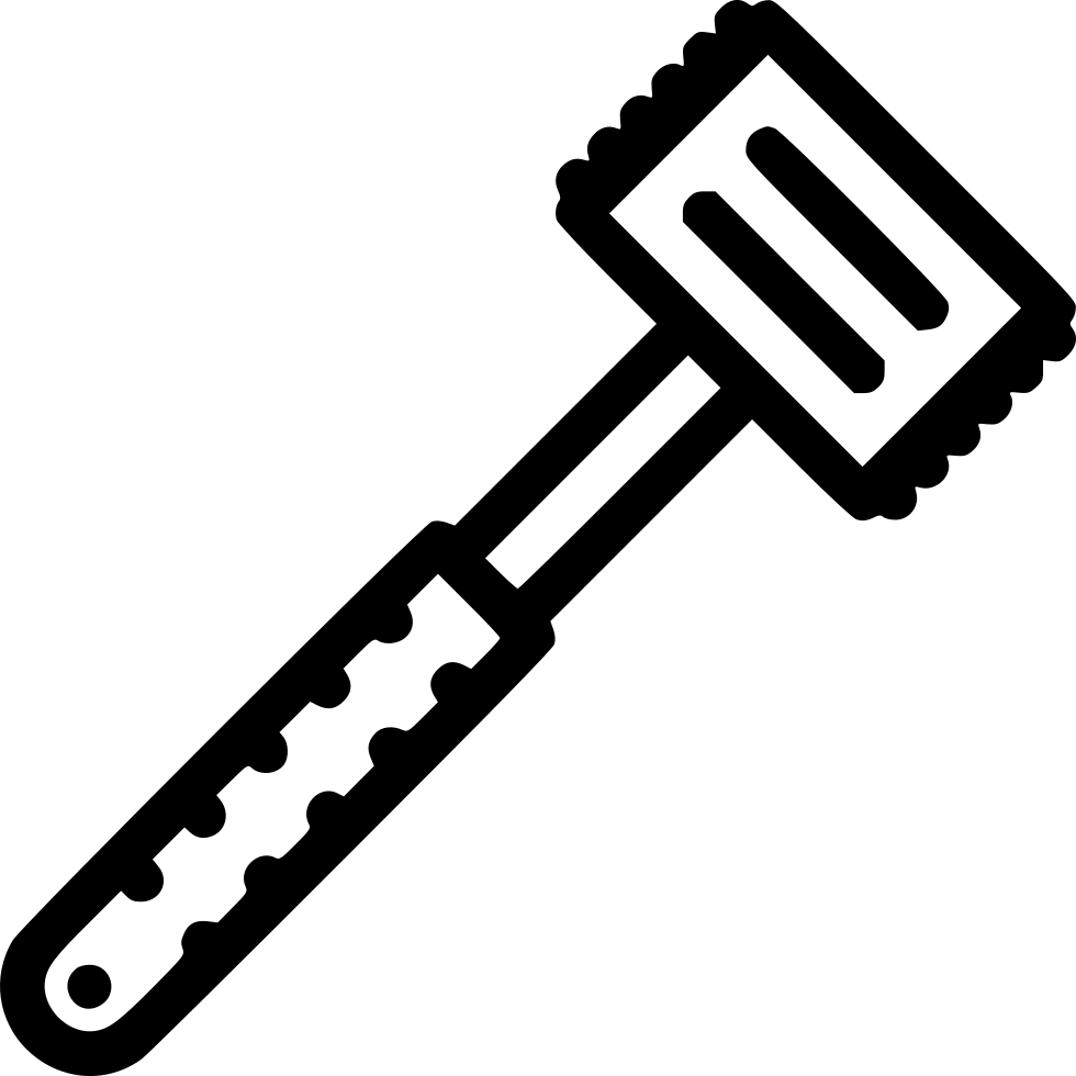 Meat Hammer Comments Clipart (980x980), Png Download