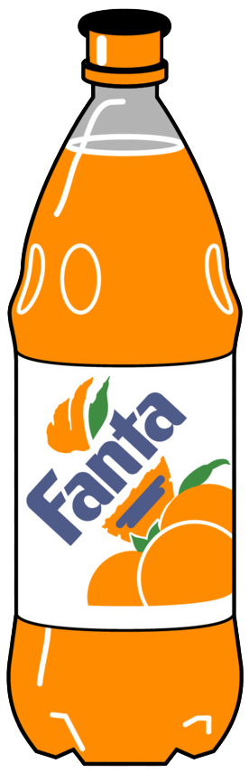 Fanta 1 - 5l Clipart (1024x1024), Png Download