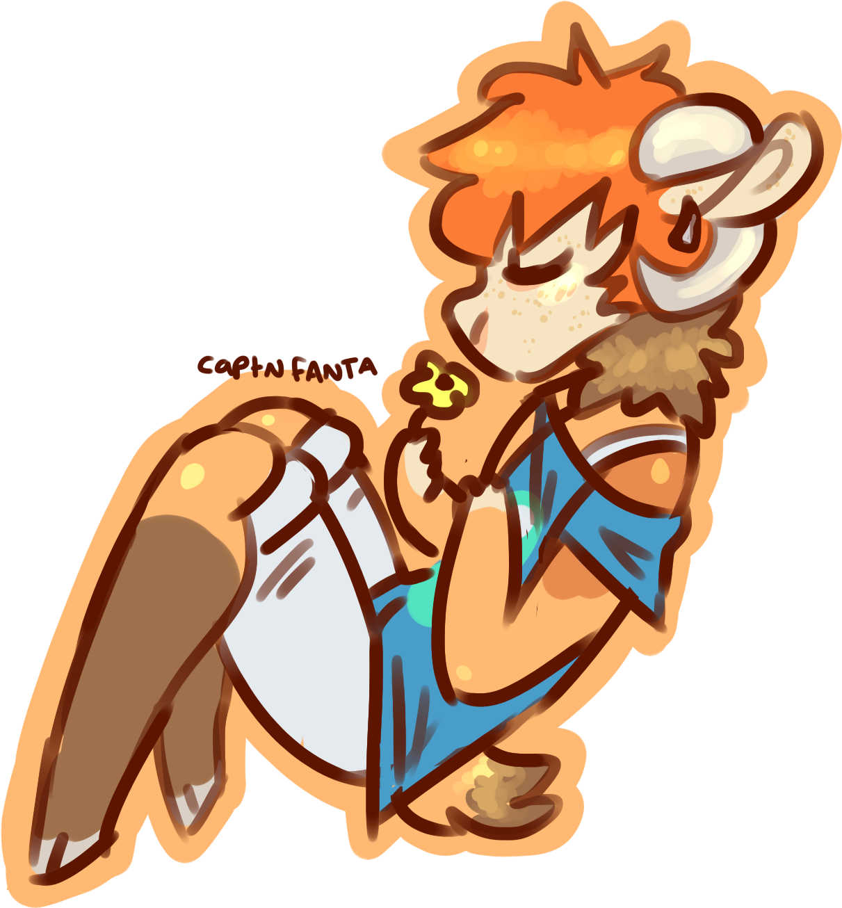 Pa Kidd Clipart (1357x1384), Png Download