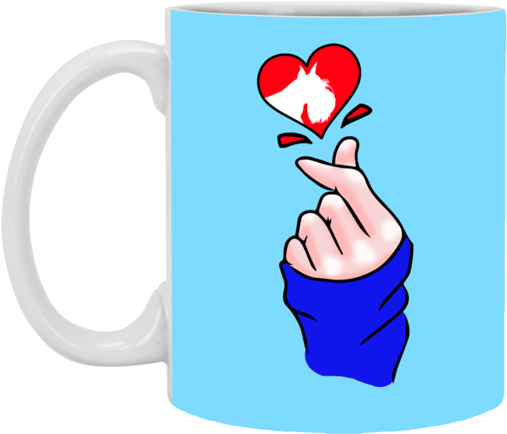 Heart Shape Schnauzer Mugs Clipart (1024x1024), Png Download