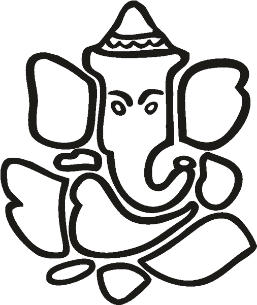 Бог Мудрости Ганеша Clipart (800x800), Png Download