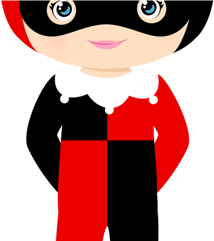 Harley Quinn Clipart Kid Friendly - Png Download (640x480), Png Download