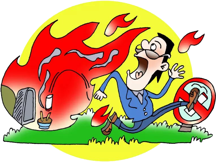 Qingming Comics Combustion Giu Ed Burning Butts Clipart (794x640), Png Download