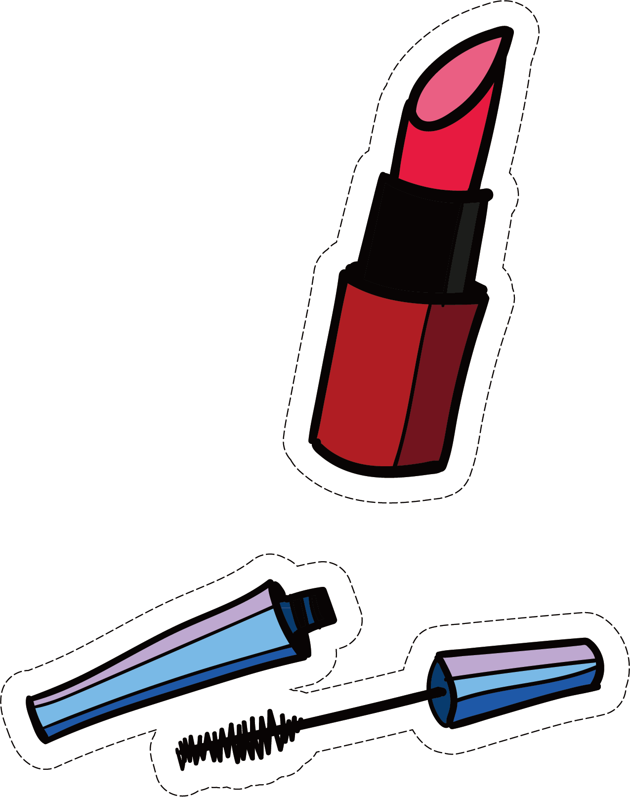 Lipstick Material Transprent Png Clipart (1275x1612), Png Download