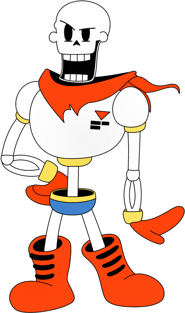 Undertale Papyrus By Theaspiequint Clipart (711x1124), Png Download