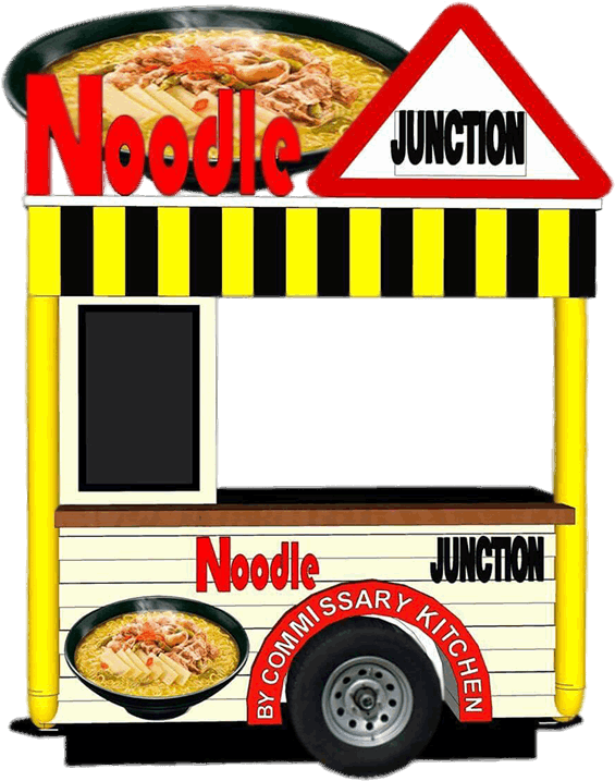 Noodle Junction Front Sliders Footer Clipart (750x750), Png Download