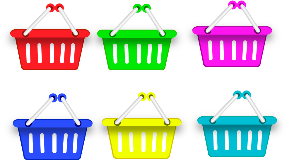 Shopping Basket Illustrator Vector File Download No Clipart (995x545), Png Download