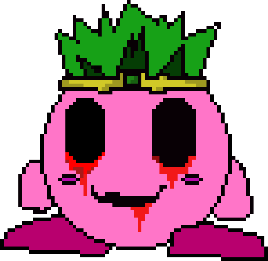 Cringey Horror Plasma Kirby Clipart (1200x1200), Png Download