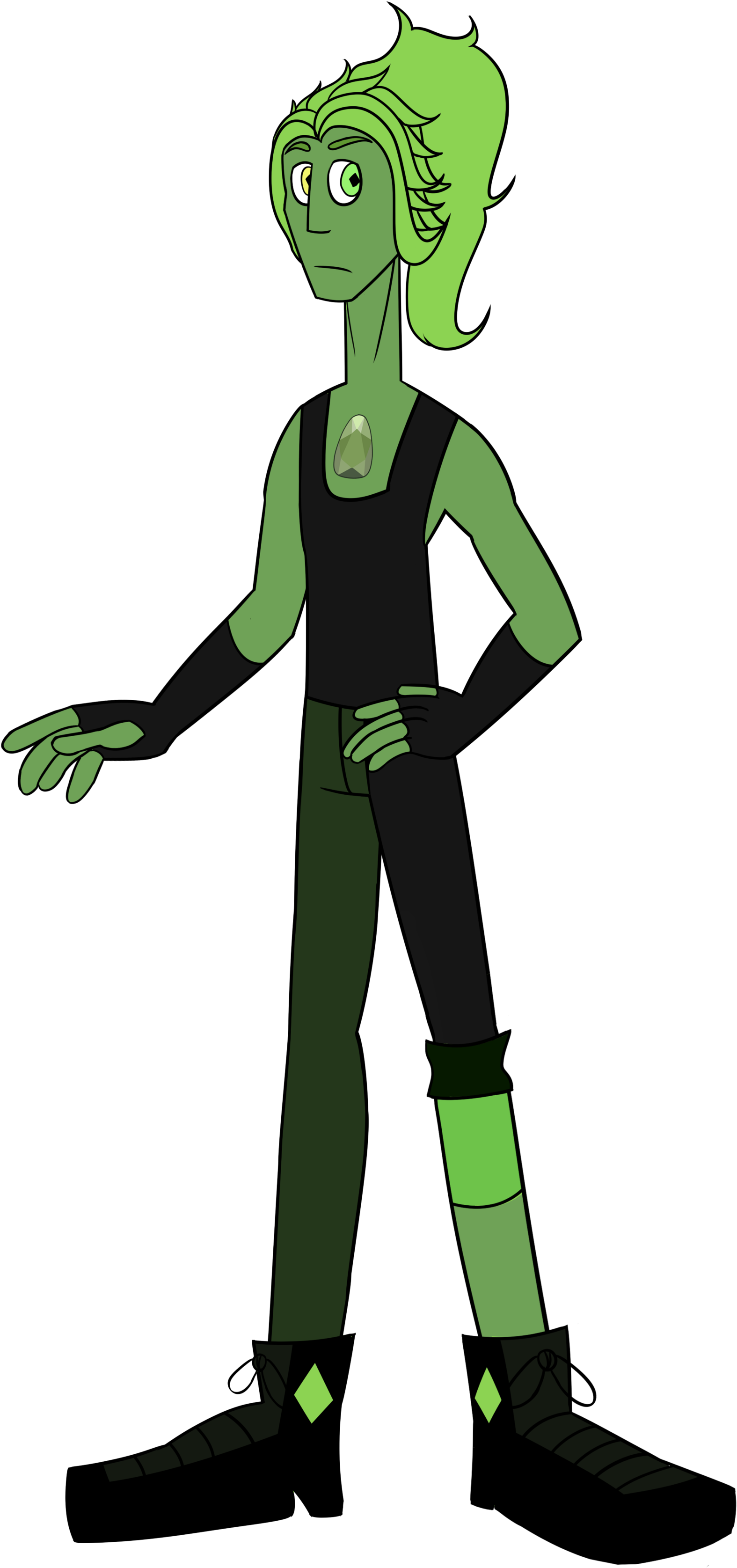 Dresden Green Diamond Clipart (2000x3462), Png Download