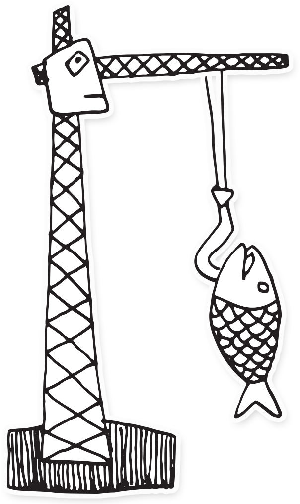 Fish In Peculiar Situations Clipart (1024x1024), Png Download