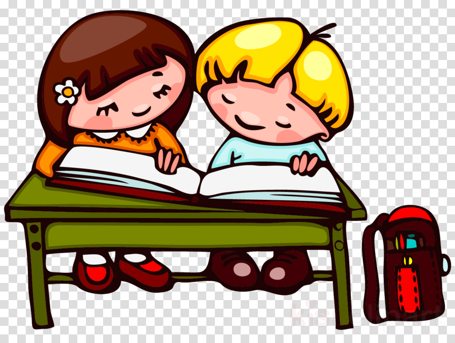 Dibujos De Niños En La Escuela Clipart School Clip - Png Download (900x680), Png Download