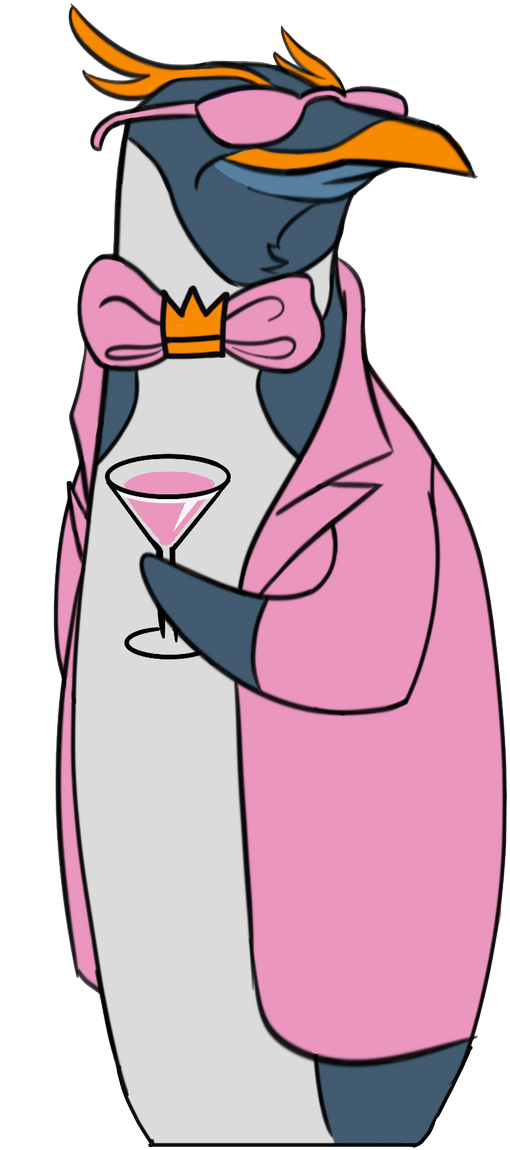 #lookafancyafpenguin Hashtag On Twitter Clipart (791x1200), Png Download
