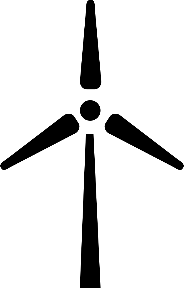 Wind Mill Ecological Generator Comments Clipart (626x980), Png Download