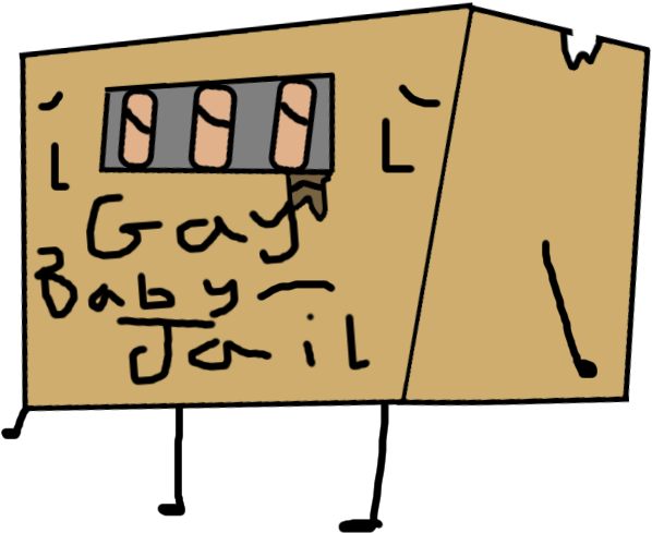 Gay Baby Jail Clipart (800x600), Png Download