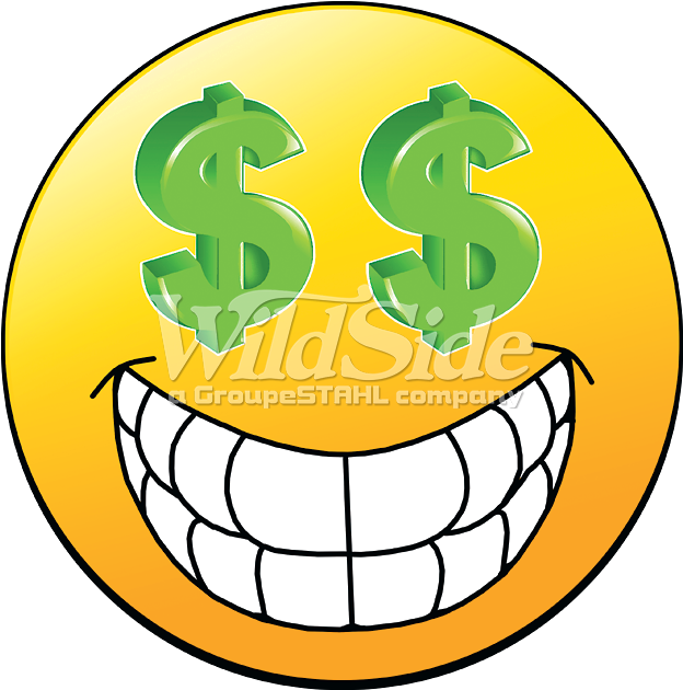 Emoji $$ Eyes Clipart (675x675), Png Download