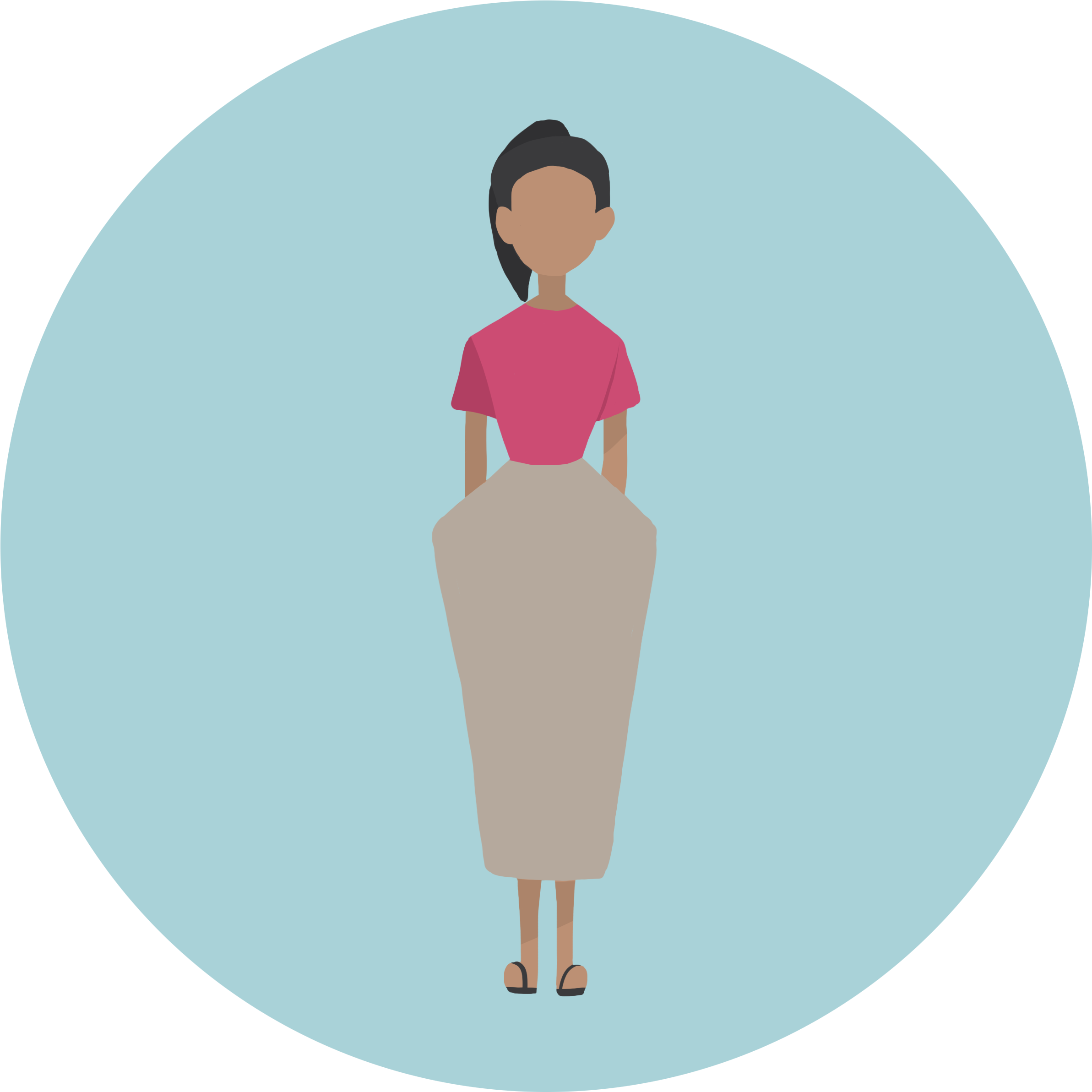 Women Clipart (2444x2483), Png Download