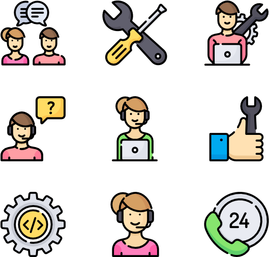 Tech Support Clipart (600x564), Png Download