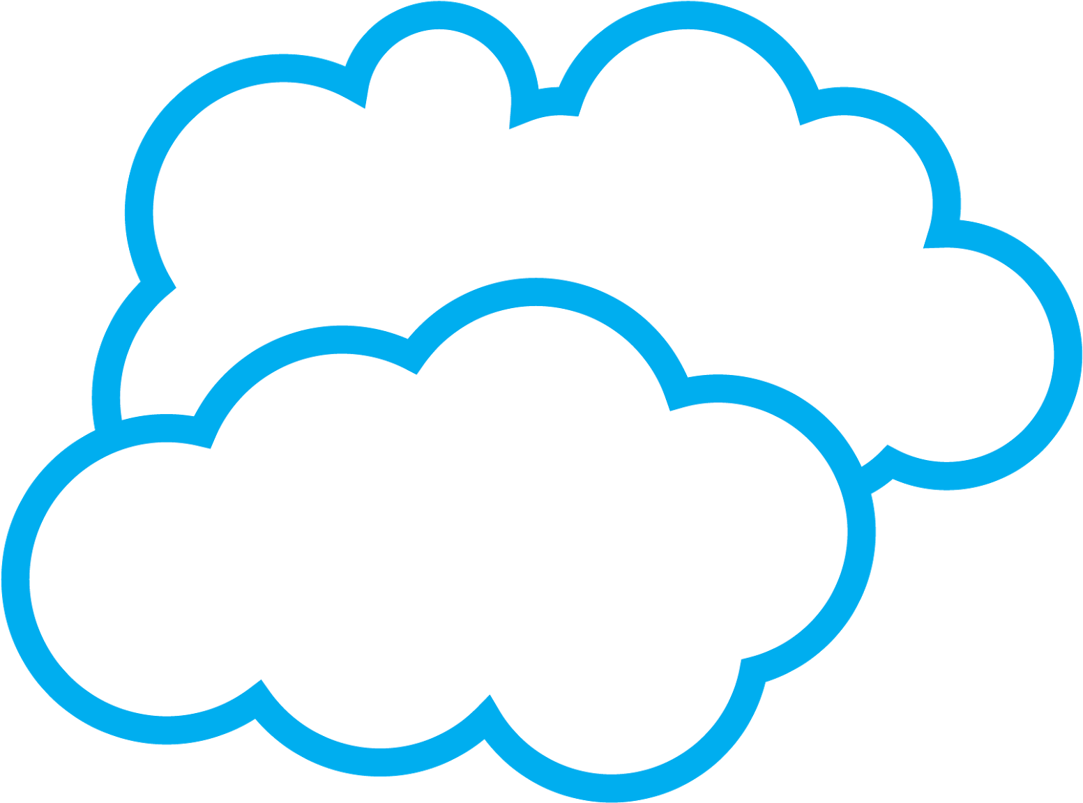 Storage In The Cloud Clipart (1600x1222), Png Download