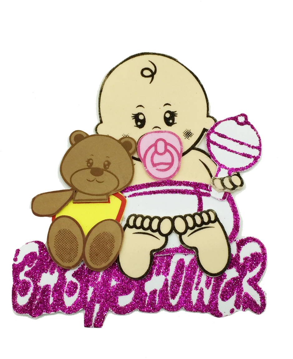 8" Baby With Bear And Rattle Clipart (960x1280), Png Download