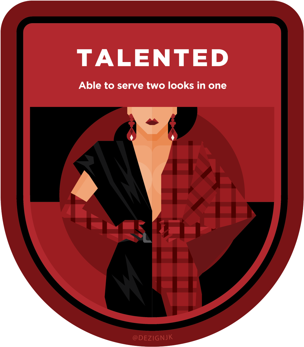 Talented For The High Fashion Diva Clipart (1280x1280), Png Download
