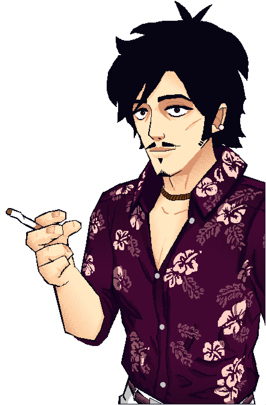 Portrait Of Equardo, A Puerto Rican British Ex Mobster Clipart (904x1400), Png Download