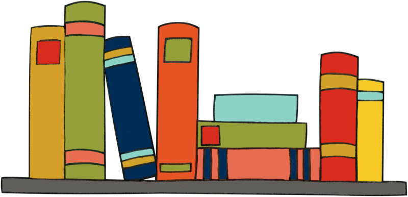Books Clipart (800x386), Png Download
