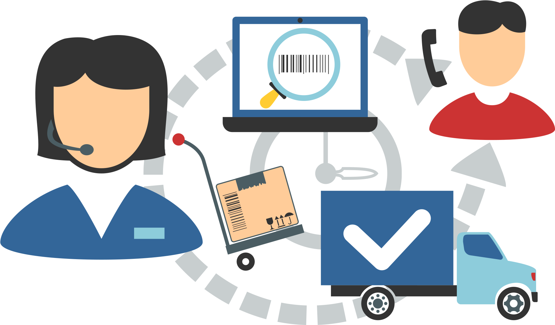 Fcl Import Services Clipart (1920x1280), Png Download