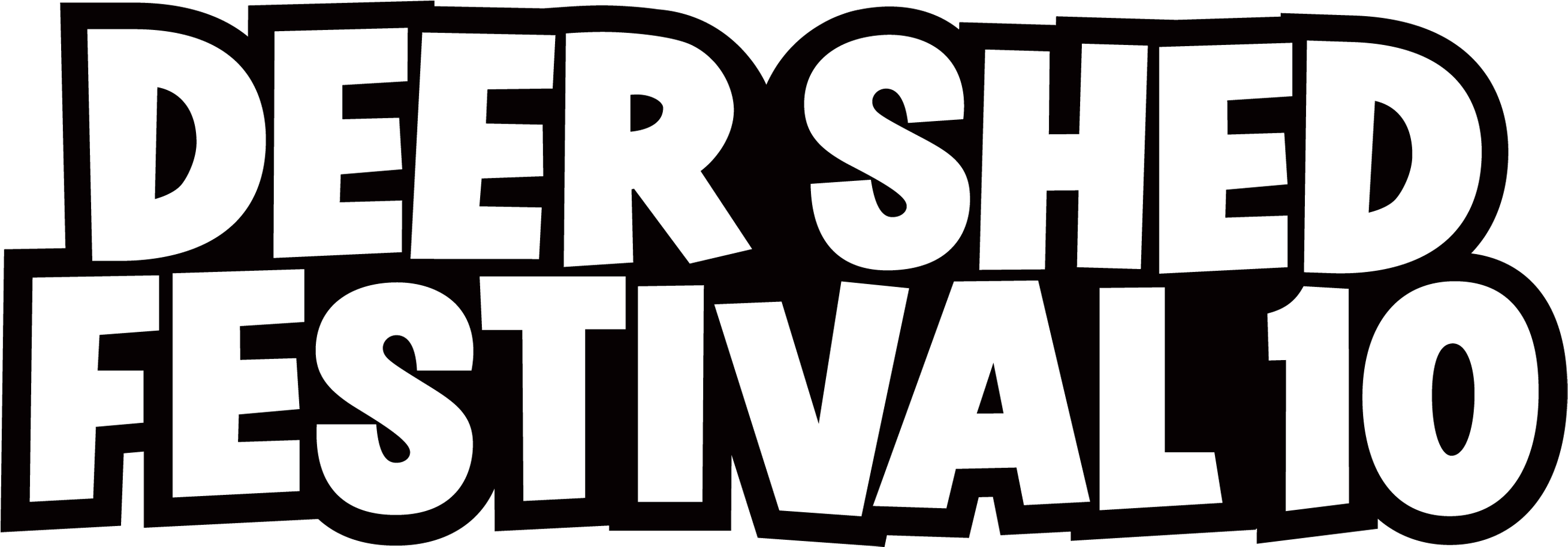 Deer Shed Festival 9 Logo Menu Clipart (2814x1281), Png Download