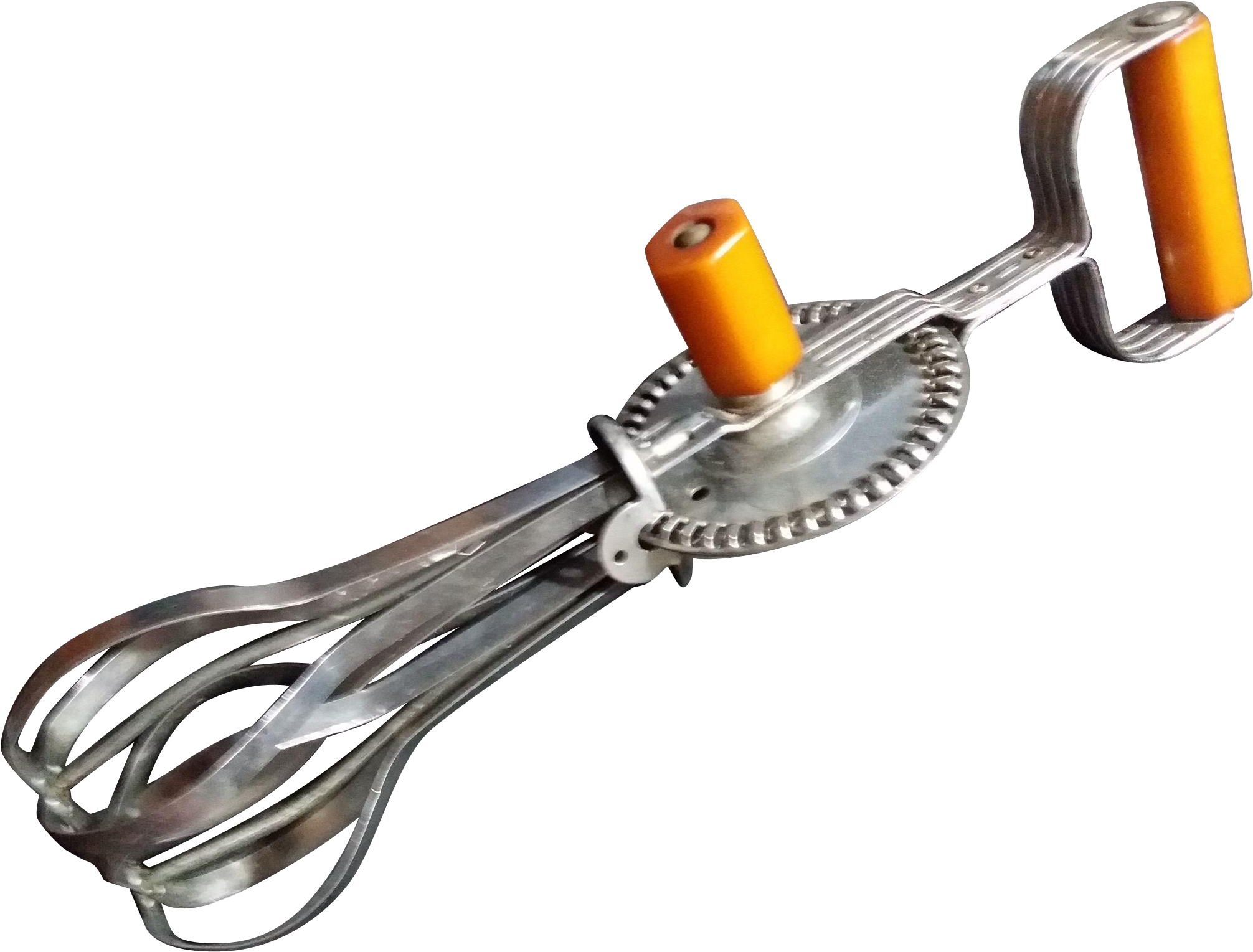 Ekco Products Butterscotch Bakelite Hi-speed Hand Powered Clipart (2011x2011), Png Download