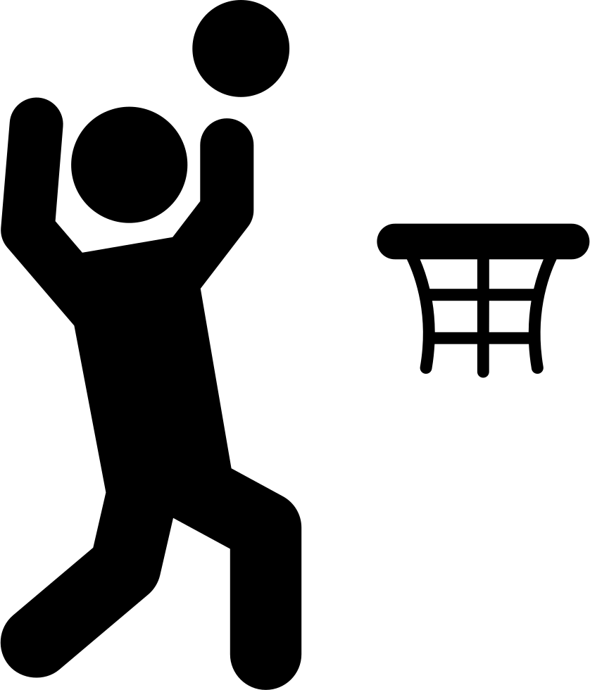 Basketball Player Icon Free Download Png Basketball Clipart (838x980), Png Download