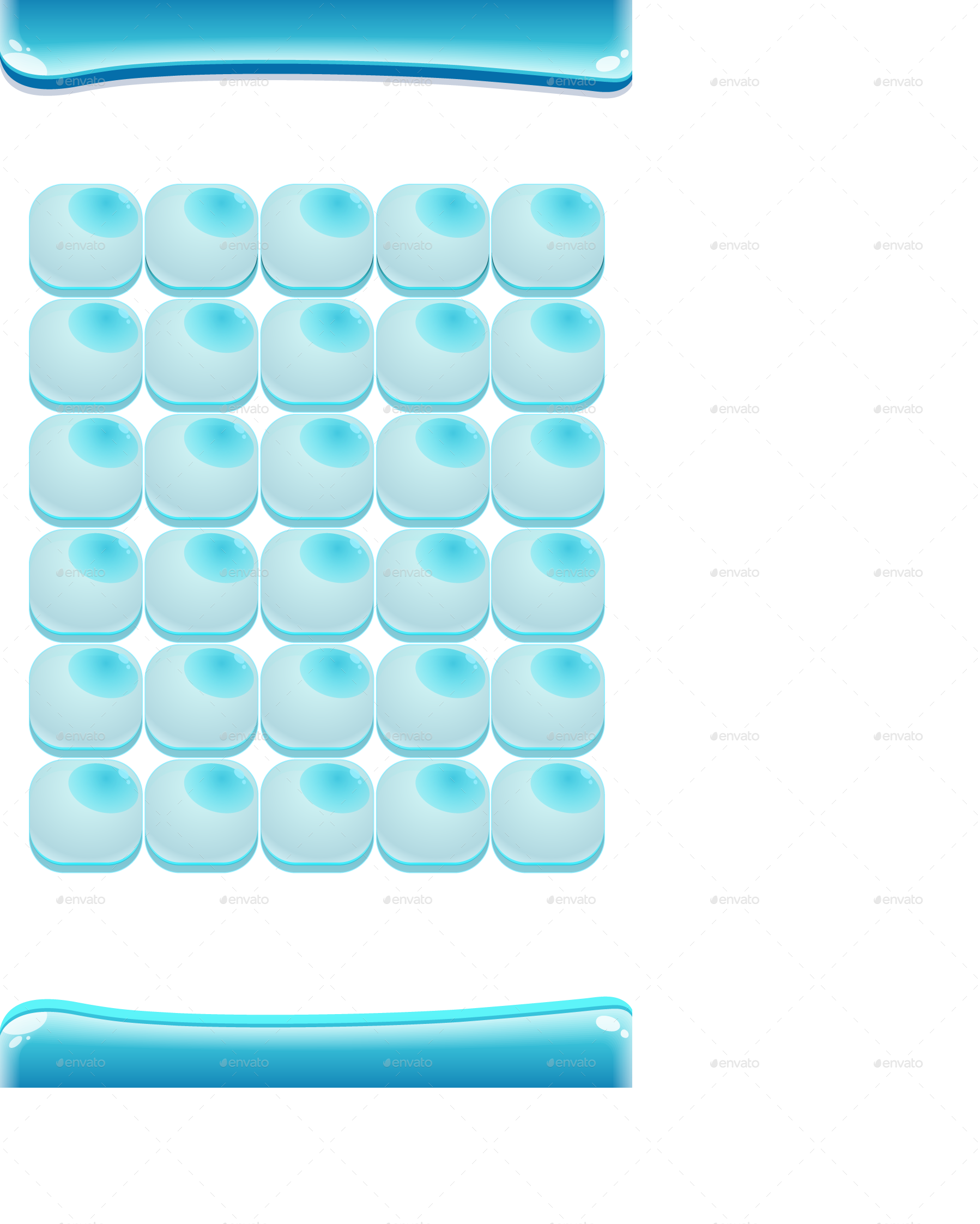 Sweet World Mobile Gui Pack Clipart (1798x2245), Png Download