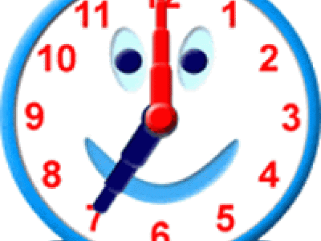 Clock Clipart - Png Download (640x480), Png Download