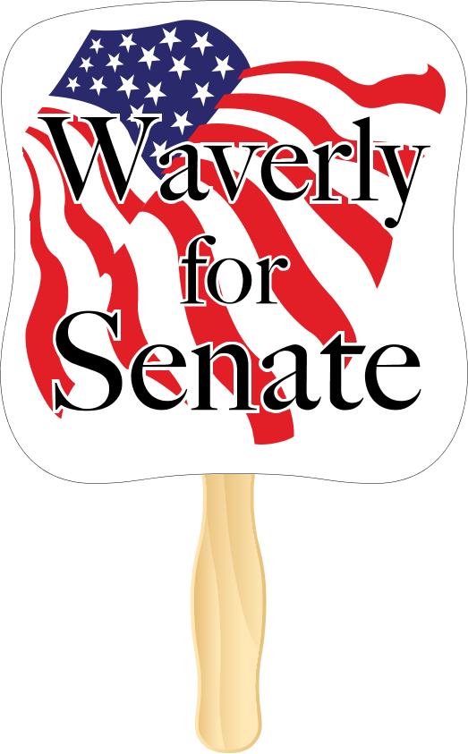 Hourglass Rally Fan 4cp Clipart (523x843), Png Download