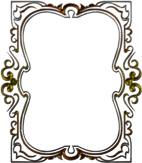 Frame,photo Background,picture,gold, Clipart (500x707), Png Download