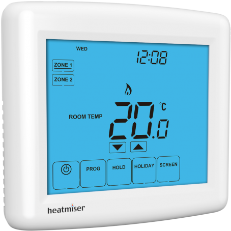 Thermostat Touch Screen Thermostat Clipart (690x690), Png Download