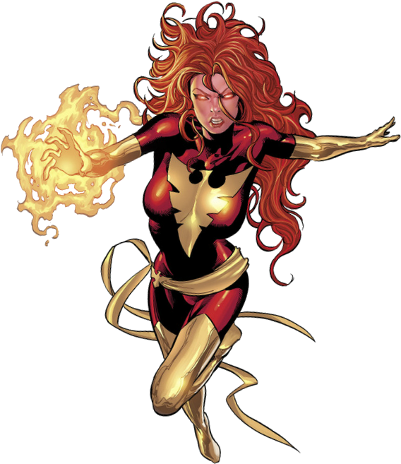 Dark Phoenix Png Clipart (575x671), Png Download