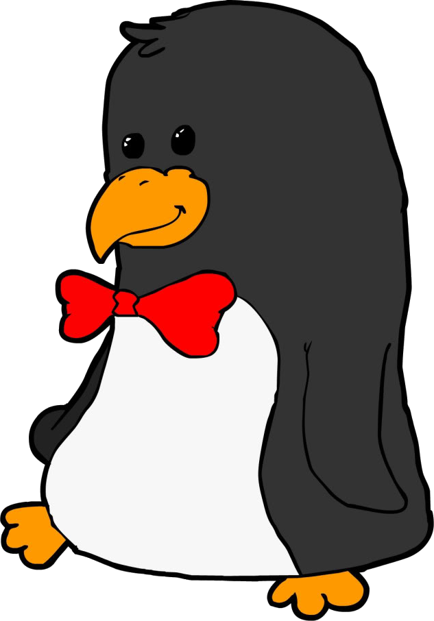 Penguins Graphics And Animated Gifs Clipart (633x906), Png Download