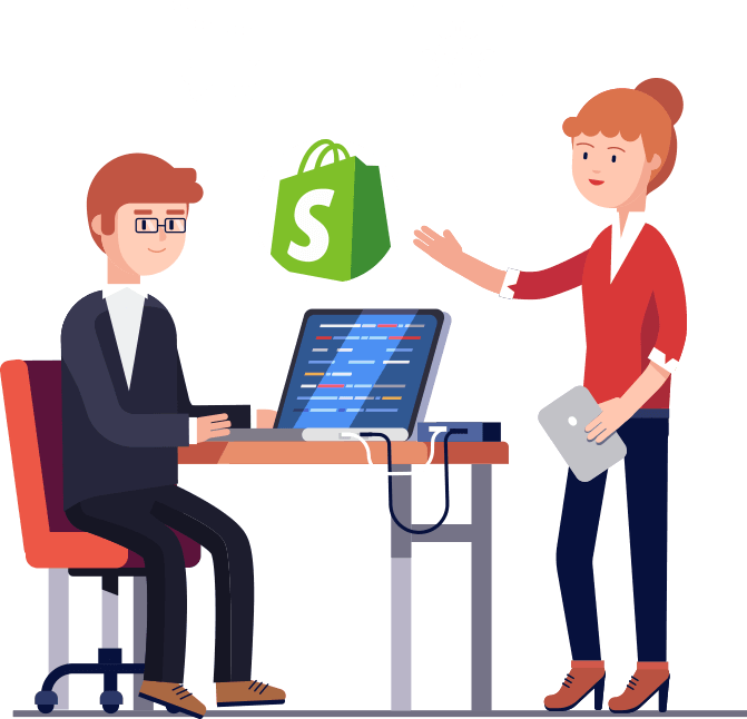 Shopify Design And Development Clipart (671x646), Png Download