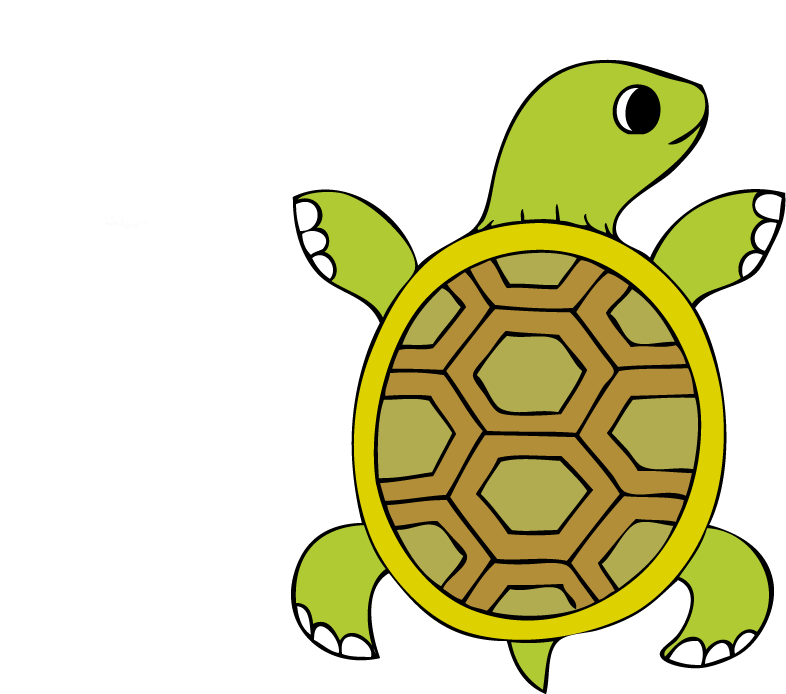Tortoise Art Transprent Png Free Download Turtle Clipart (786x694), Png Download