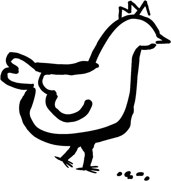 Chicken Clipart (743x787), Png Download