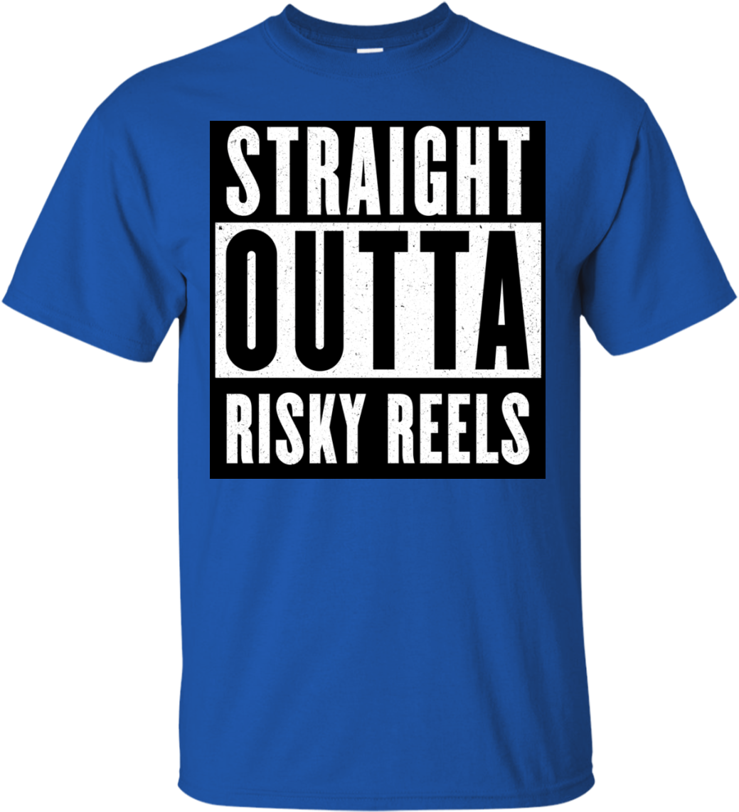 Straight Outta Risky Reels Wear We Droppin Clipart (1155x1155), Png Download