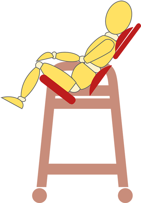 Sitzhaltungen Tobi Clipart (500x772), Png Download