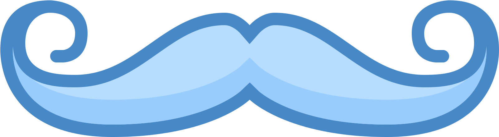 Imperial Mustache Icon Pic Source Clipart (1600x1600), Png Download
