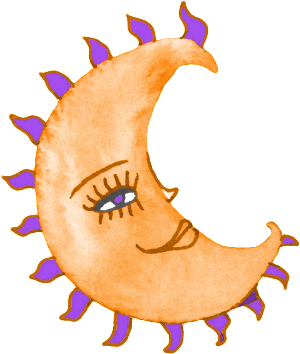 El Png Transparente De La Historieta Moon Clipart (1024x1207), Png Download