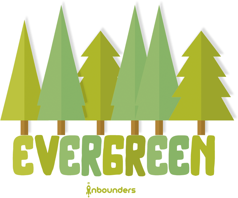 Qué Es El Contenido Evergreen Clipart (838x713), Png Download